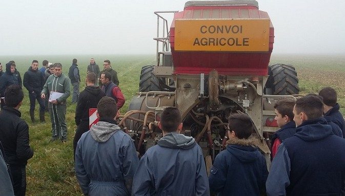 Matinée semis direct de blé dur à Pétré